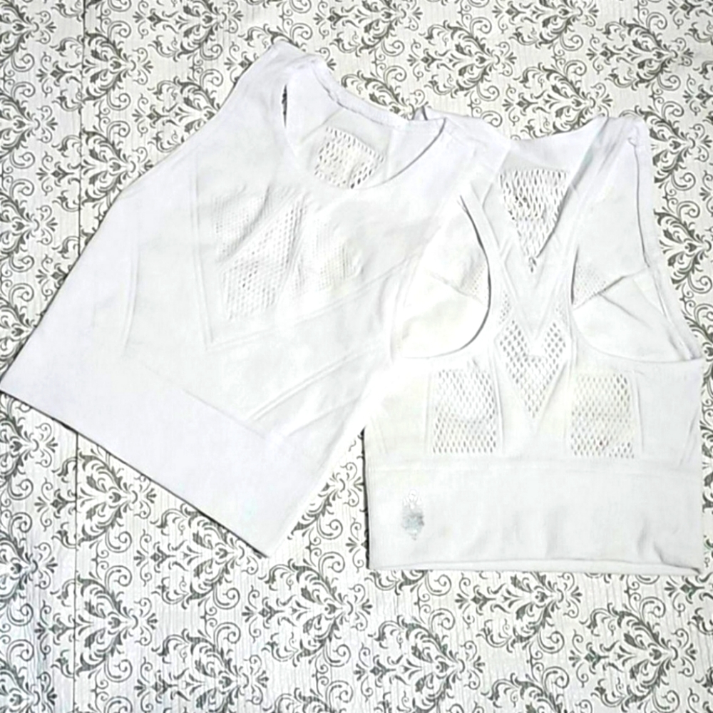 fp movement good karma mesh crop tank